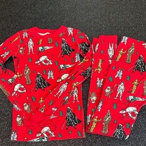 Hanna Anderson Kids Christmas Star Wars PJ!